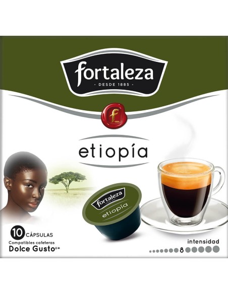 Café Etiopía 10 cápsulas compatibles con Dolce Gusto®