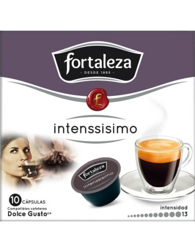 Café Intenssisimo 10 cápsulas compatibles con Dolce Gusto®