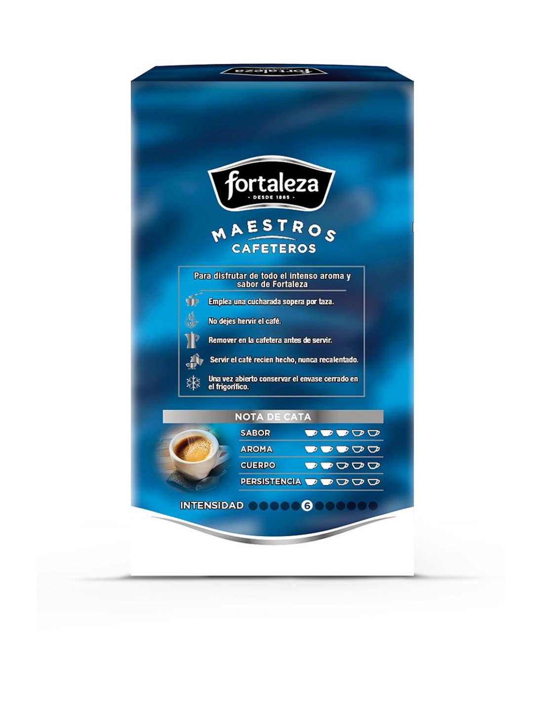 Fortaleza Café Molido Natural, 250g, 250 gramo, 1 : : Alimentación  y bebidas