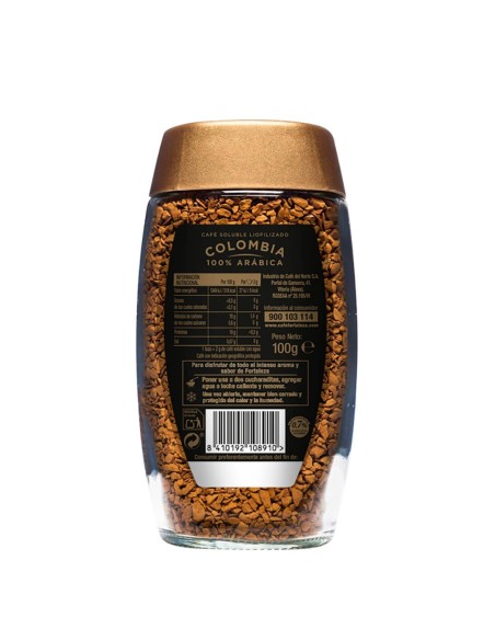 Café Soluble Colombia frasco 100g