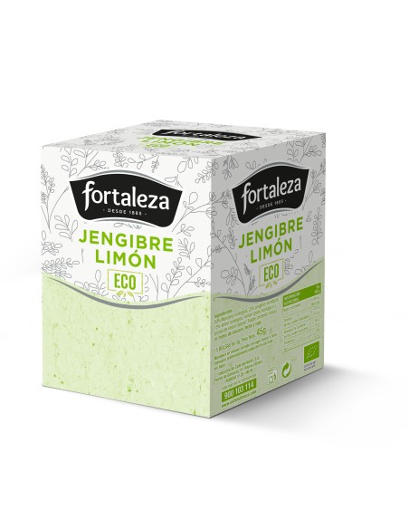 Infusión Jengibre Limón Eco 15 pirámides