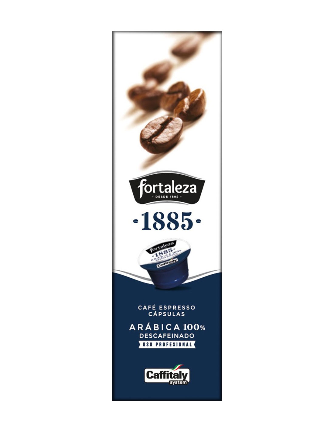 Café 1885 Descafeinado 10 cápsulas compatibles con Caffitaly