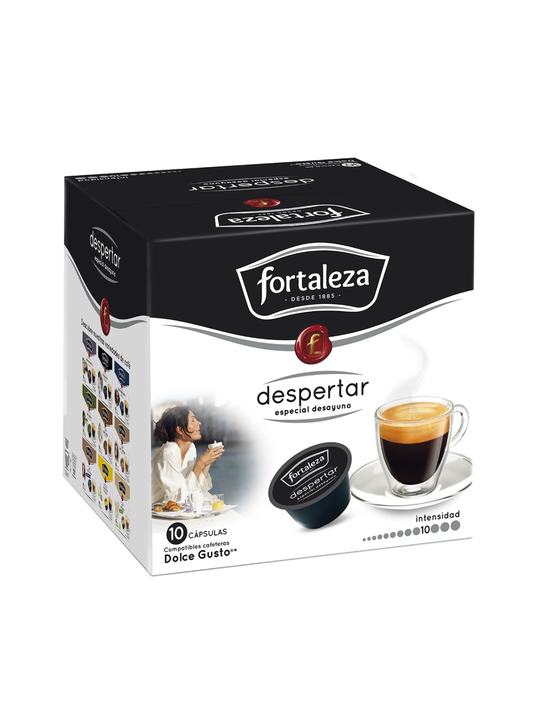 Con Leche Descafeinado 10 cápsulas compatibles Dolce Gusto