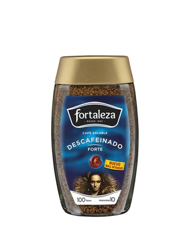 Café Soluble Descafeinado Forte frasco 200g