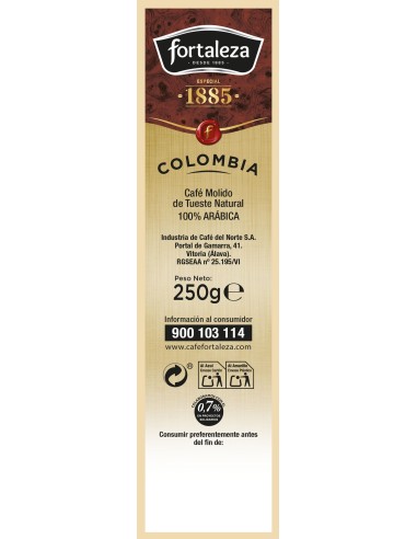 Café Molido Grandes Orígenes Colombia 250g