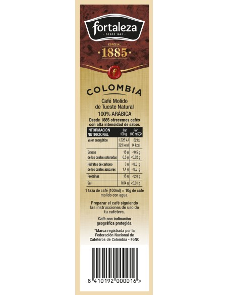 Café Molido Grandes Orígenes Colombia 250g