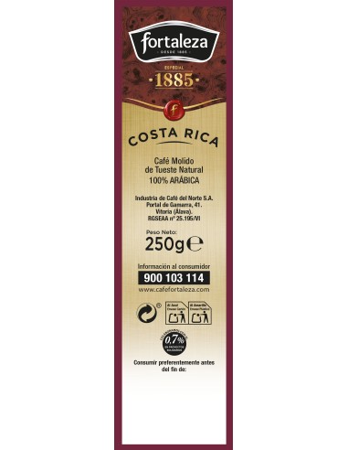 Café Molido Grandes Orígenes Costa Rica 250g