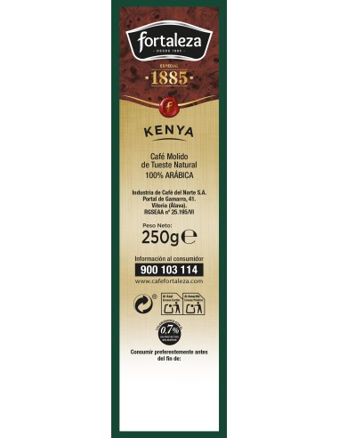 Café Molido Grandes Orígenes Kenya 250g