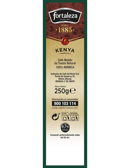 Café Molido Grandes Orígenes Kenya 250g
