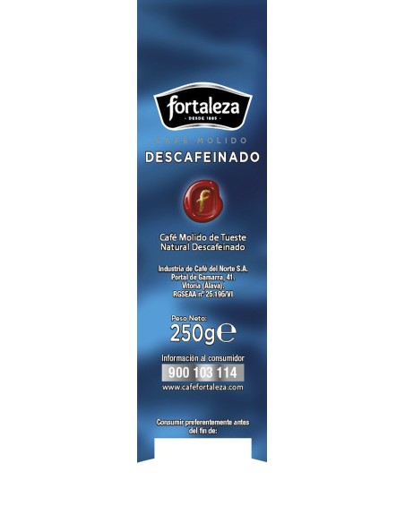 Café Molido Descafeinado 250g