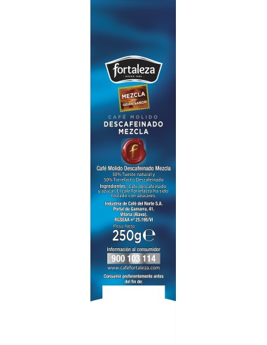 Café Molido Descafeinado Mezcla 250g