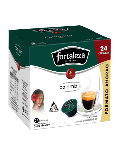 Café Colombia 24 cápsulas compatibles con Dolce Gusto®*