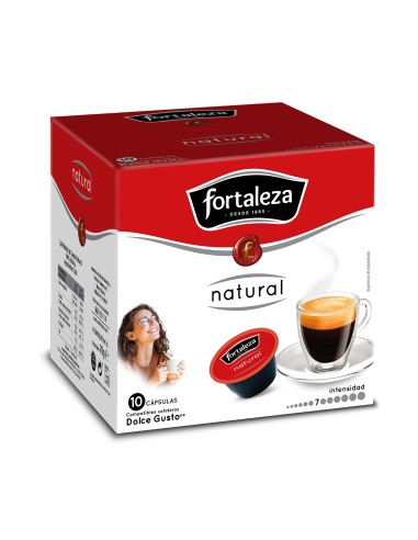 Café Natural 10 cápsulas compatibles con Dolce Gusto®*