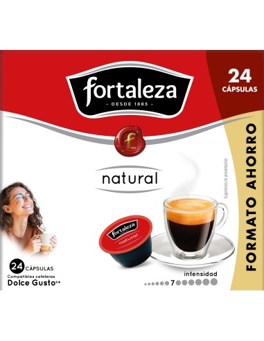 Café Natural 24 cápsulas compatibles con Dolce Gusto®