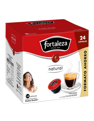 Café Natural 24 cápsulas compatibles con Dolce Gusto®*