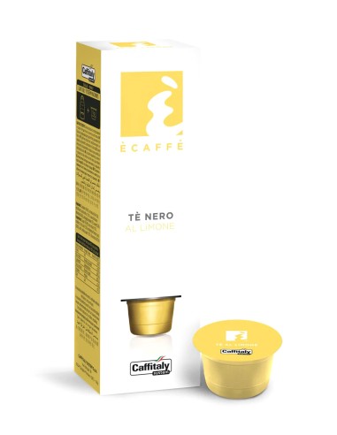 Té al limón 10 cápsulas compatibles con Caffitaly