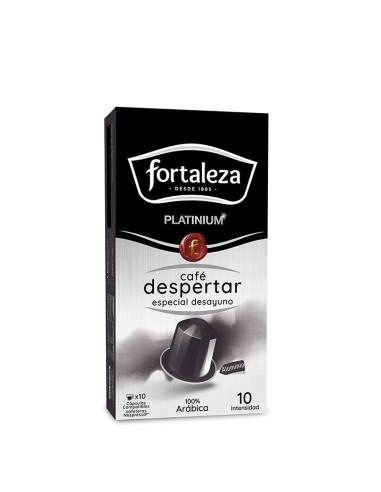 Café Despertar 10 cápsulas Fortaleza Platinium compatibles con Nespresso®*
