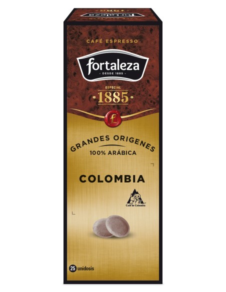 Café Unidosis Grandes Orígenes Colombia 25 uds compatibles con E.S.E