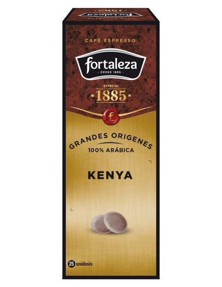 Café Unidosis Grandes Orígenes Kenya 25 uds compatibles con E.S.E