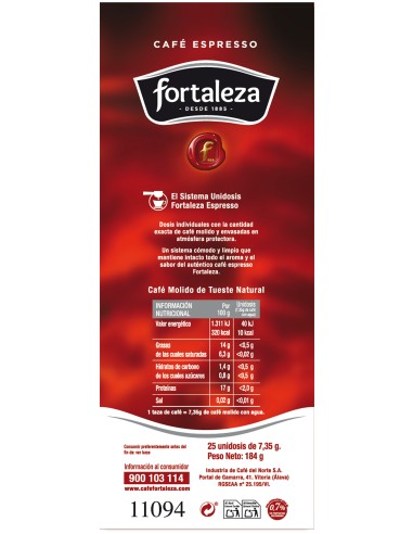 Café Unidosis Natural 25 uds compatibles con E.S.E