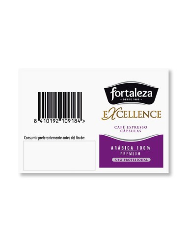 Café Excellence 25 cápsulas Fortaleza