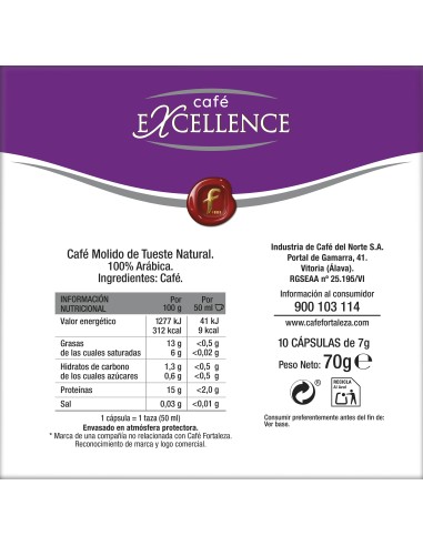Café Excellence 10 cápsulas compatibles con Dolce Gusto®*