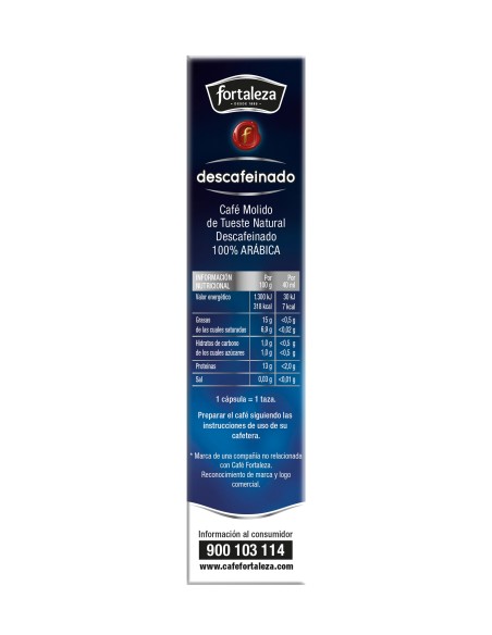 Café Descafeinado 10 cápsulas compatibles con Nespresso®