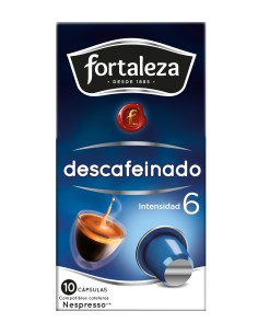 Café Descafeinado 10 cápsulas compatibles con Nespresso® 2