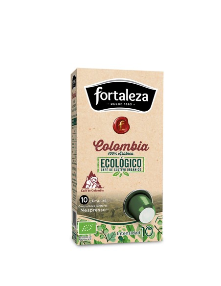 Café Colombia Ecológico 10 cápsulas compatibles con Nespresso®