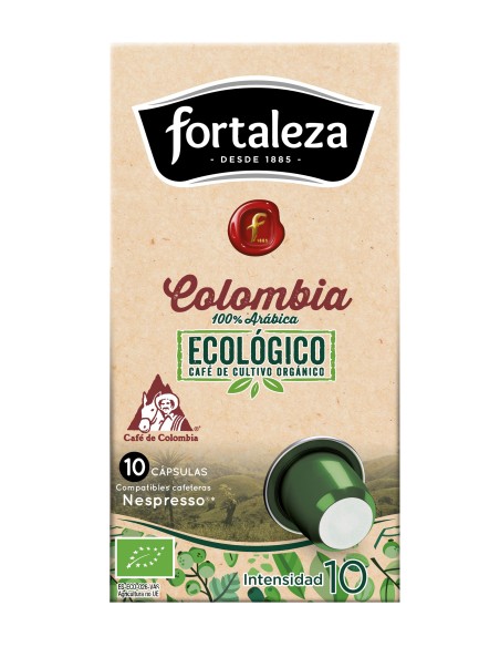 Café Colombia Ecológico 10 cápsulas compatibles con Nespresso®
