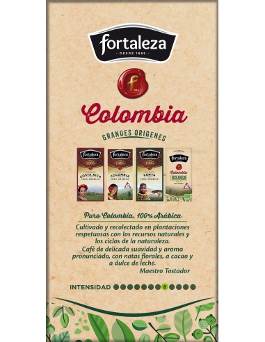 Café Molido Grandes Orígenes Colombia Ecológico 250g