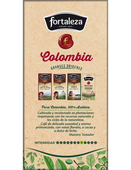 Café Molido Grandes Orígenes Colombia Ecológico 250g