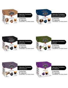 Selección 200 cápsulas compatibles con Dolce Gusto®* 2
