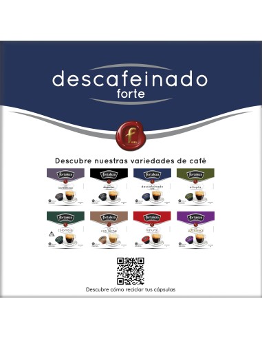 Café Descafeinado Forte 24 cápsulas compatibles con Dolce Gusto®*