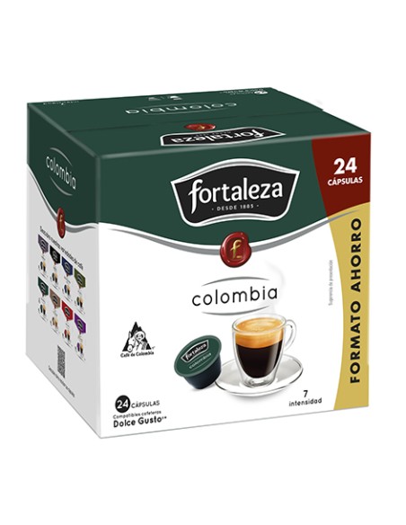 Café Colombia 24 cápsulas compatibles con Dolce Gusto®