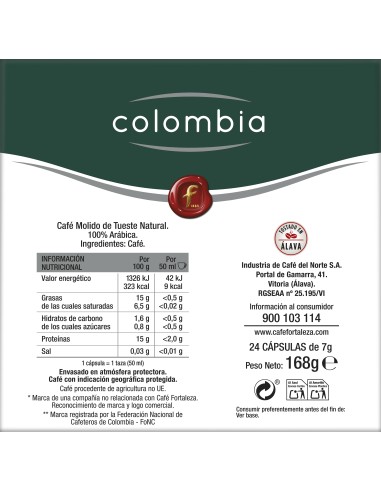 Café Colombia 24 cápsulas compatibles con Dolce Gusto®