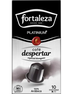 Café Despertar 10 cápsulas Fortaleza Platinium compatibles con Nespresso® 2