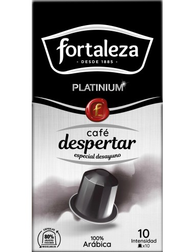 Café Despertar 10 cápsulas Fortaleza Platinium compatibles con Nespresso®