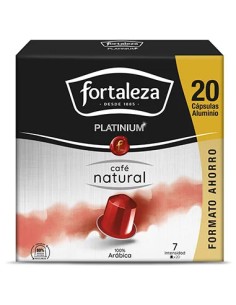 Café Natural 20 cápsulas Fortaleza Platinium 2