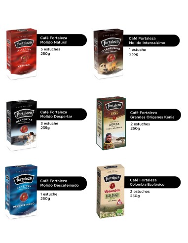 Selección café molido 3,440 Kg