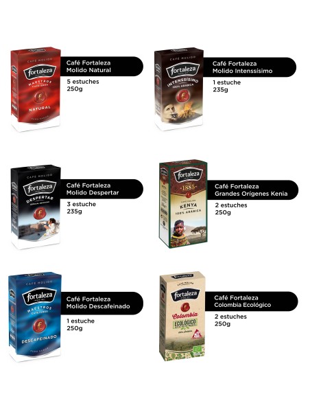 Selección café molido 3,440 Kg