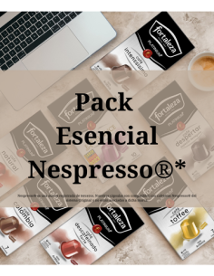 Selección 120 cápsulas Fortaleza Platinium compatibles con Nespresso®*