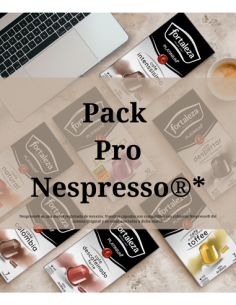 Selección 360 cápsulas Fortaleza Platinium compatibles con Nespresso®*