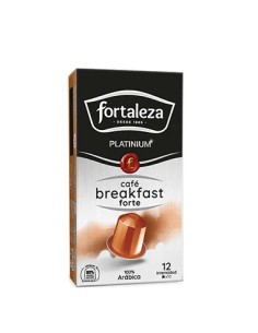 Café Breakfast Forte 10 cápsulas Fortaleza Platinium compatibles con Nespresso®