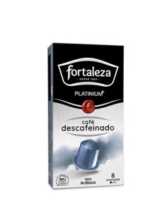 Café Descafeinado al Agua 10 cápsulas Fortaleza Platinium compatibles con Nespresso®