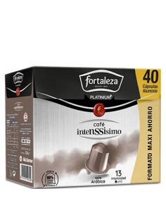 Café Intenssisimo 40 cápsulas Fortaleza Platinium compatibles con Nespresso®
