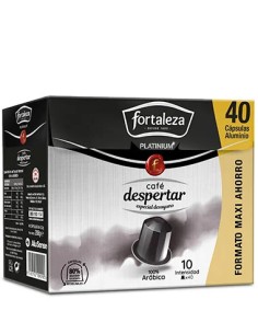 Café Despertar Fortaleza Platinium 40 cápsulas compatibles con Nespresso®