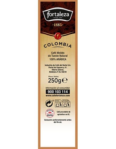 Café Molido Grandes Orígenes Colombia 250g