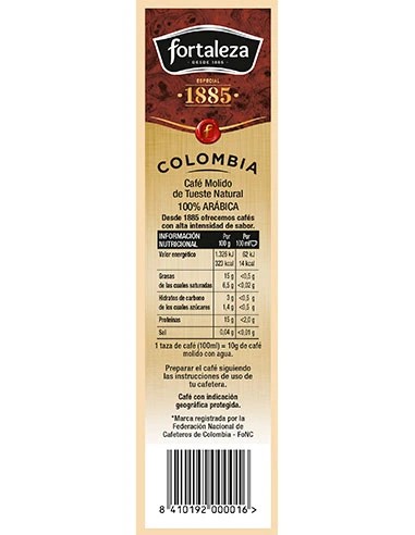 Café Molido Grandes Orígenes Colombia 250g