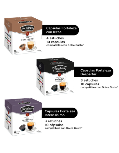 Selección 100 cápsulas compatibles con Dolce Gusto®*